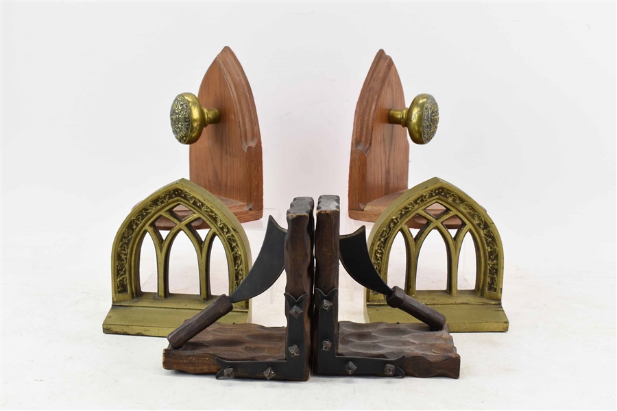 Pair of Bradley & Hubbard Arch Bookends