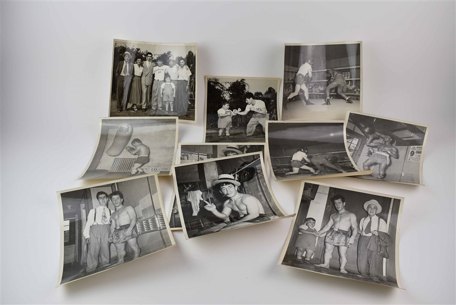 Group of Assorted Vintage Boxing Photos