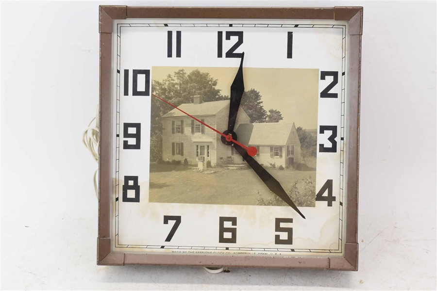 Sessions Clock Co. Electric Wall Clock