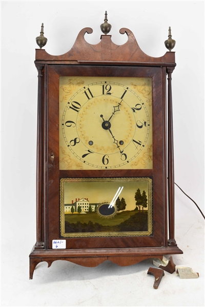 Seth Thomas Pillar and Scroll Clock