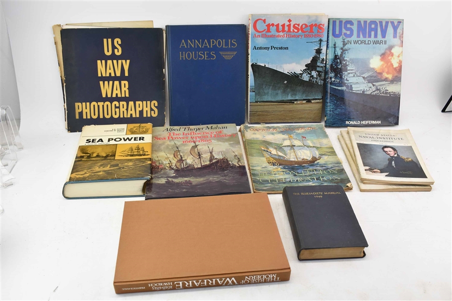 Group of Assorted Navel Books