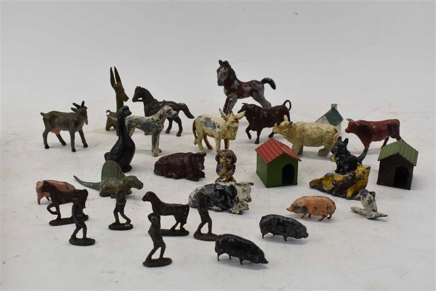 Group of Assorted Toy Animals