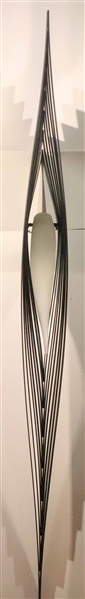Pamina Traylor, "Nestle" Metal & Glass Sculpture