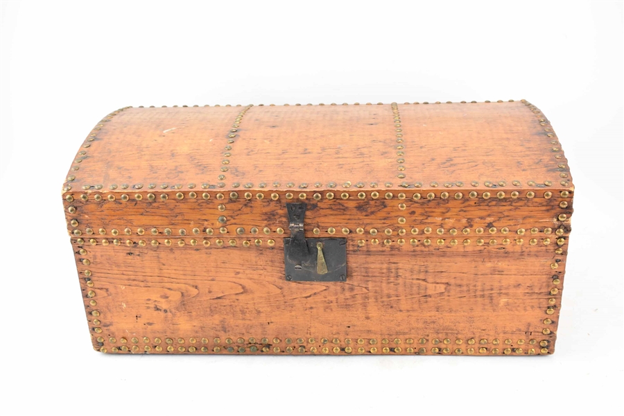 Dome Top Wooden Chest