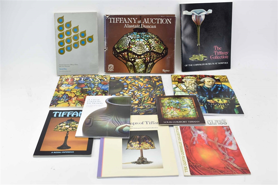 Group of Assorted Tiffany Glass & Lighting Books