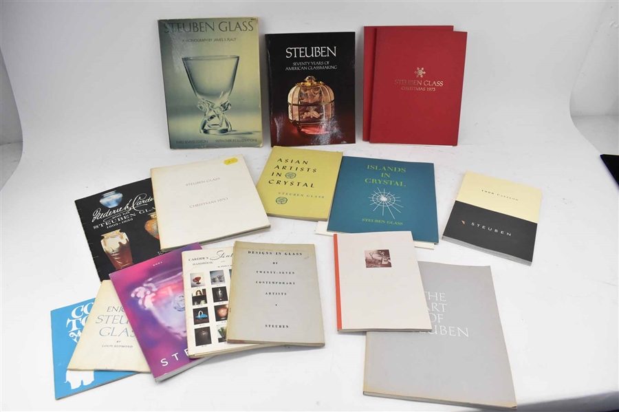 Group of Assorted Steuben Booklets and Catalogs