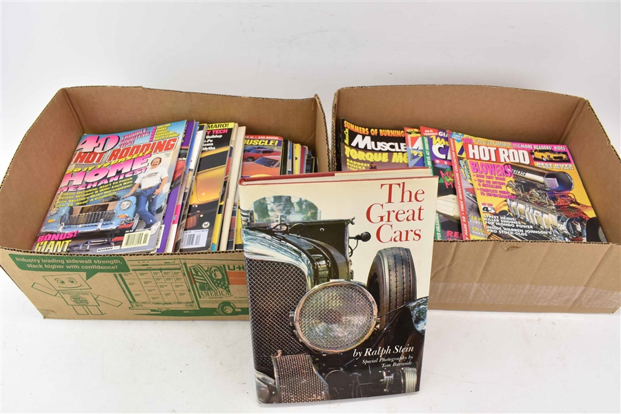 Group of Assorted Hot Rodding and Muscle Car Mags