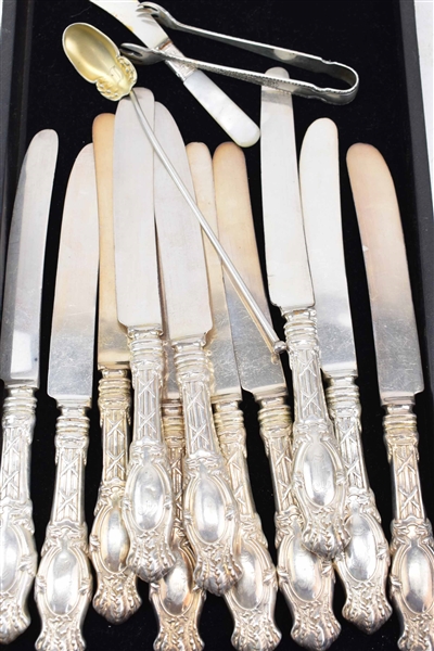 11 Sterling Handled Dinner Knives