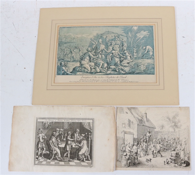 Two Old Master Engravings and Etchings