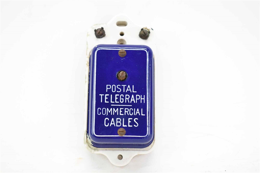 Postal Telegraph Commercial Cables Call Box