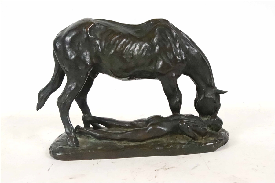 Charles Cary Rumsey, Bronze of Horse and Man