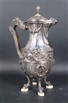 Early 19th C. Country French Silver Coffee Pot