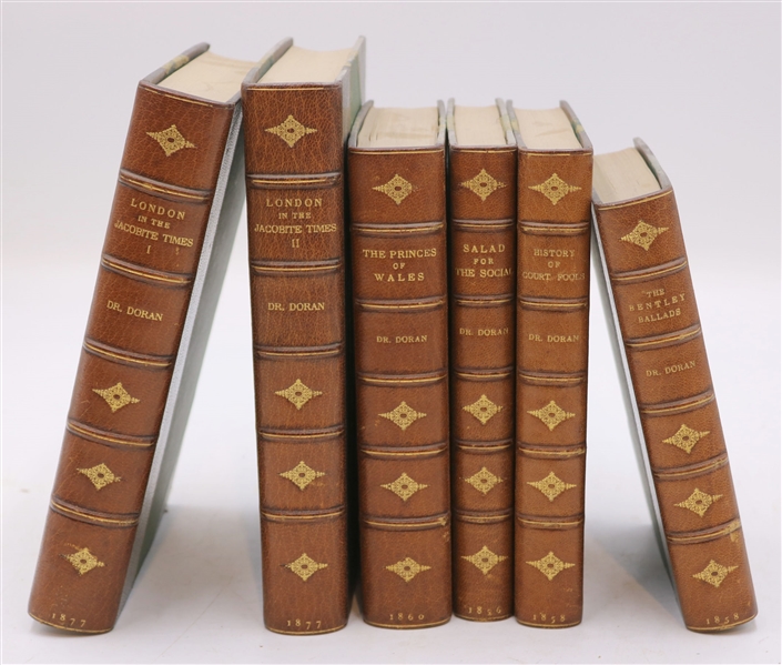 25 Volumes of the Works of Dr. Doran, F.S.A.