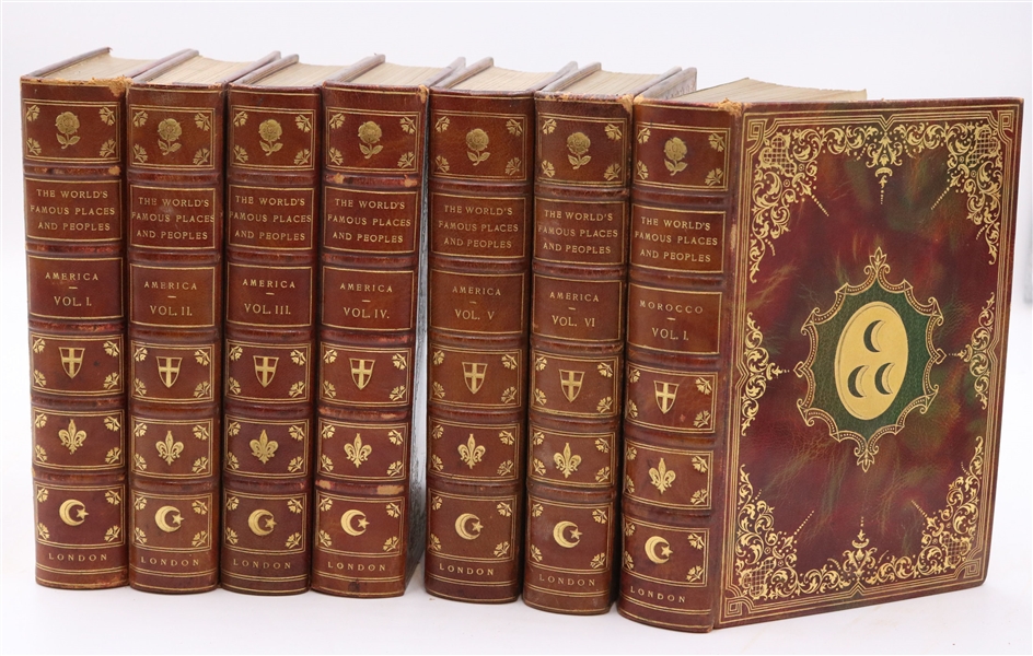 37 Volumes of The Worlds Famous Places & Peoples