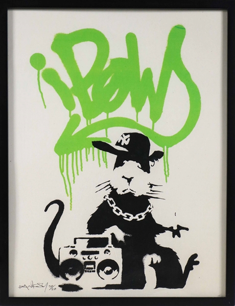Banksy, Print, Gangsta Rat