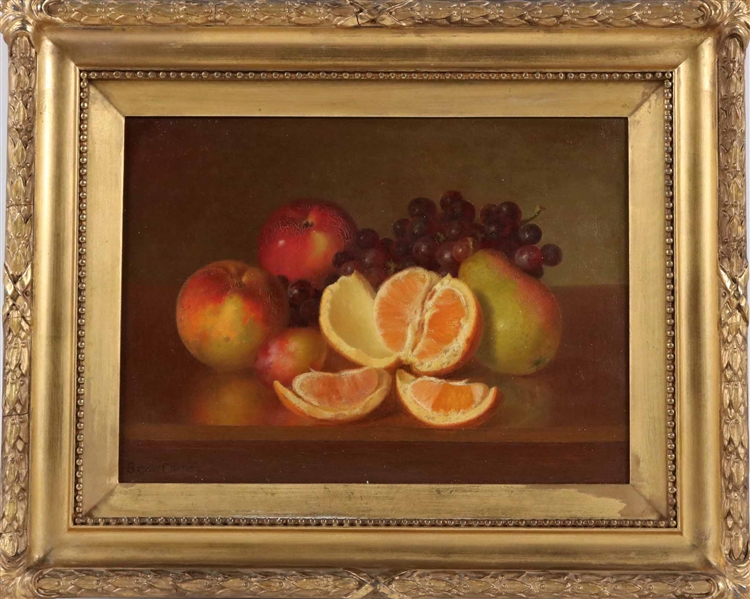 Bryant Chapin, Oil on Canvas, Fruit Still Life