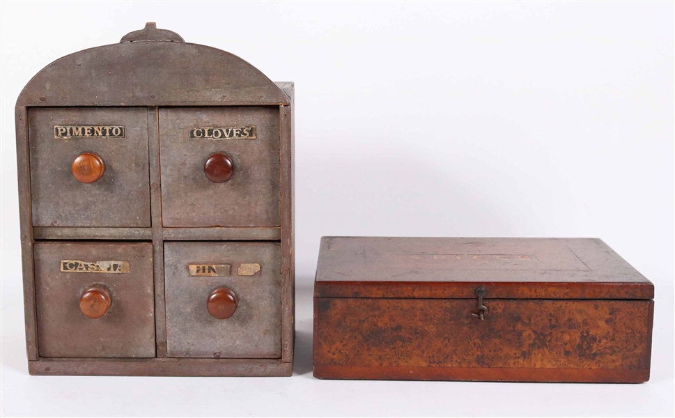 Two Spice Boxes