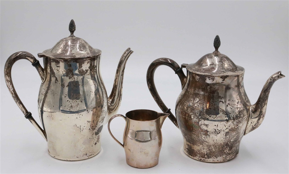 International Sterling Tea and Coffee Pots
