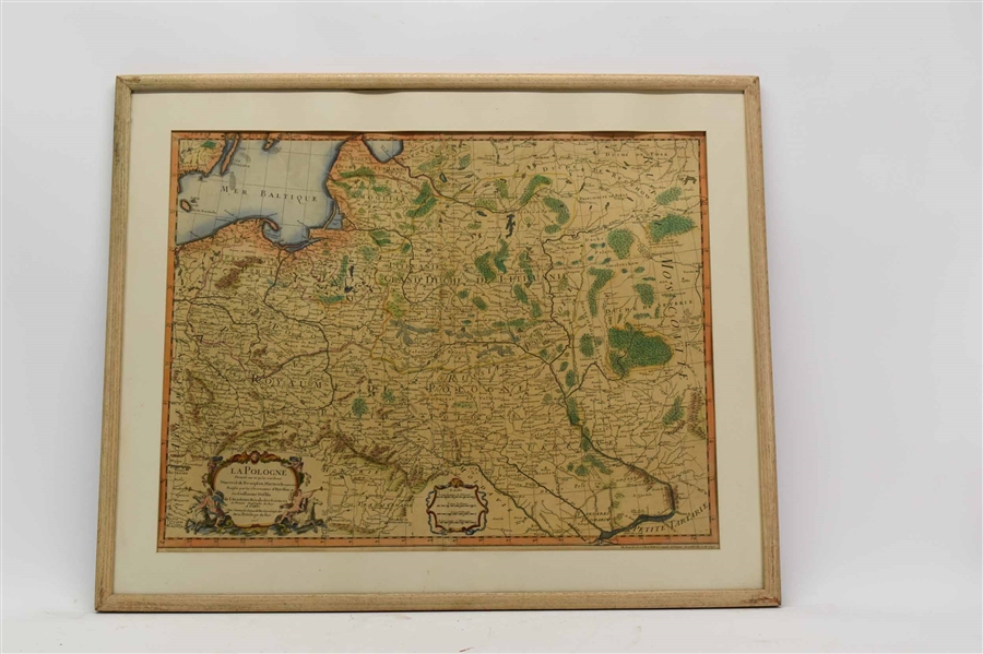 Lot Detail - Antique Philippe Buache Map of La Pologne