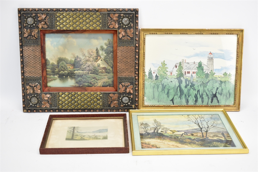 Group of Assorted Landscape and Architectural Art