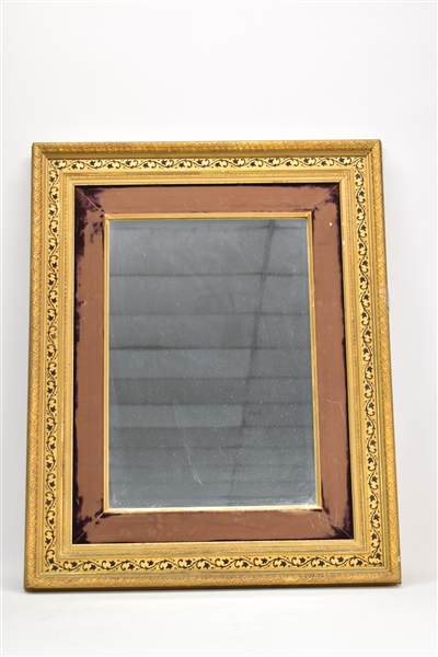 Decorative Hanging Wall Mirror in Gilt Frame