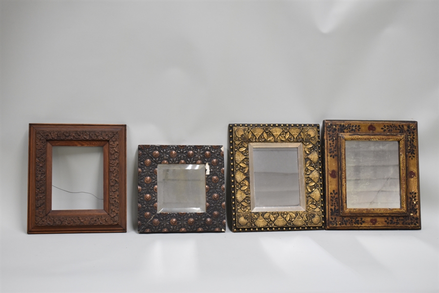 Two Aesthetic Movement Frame Wall Mirrors
