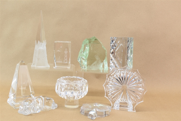 Group of Glass Paperweights