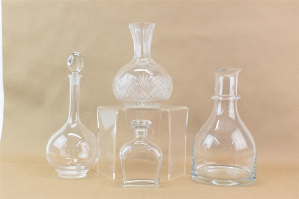 Glass Crystal Decanters Steuben & Orrefors 