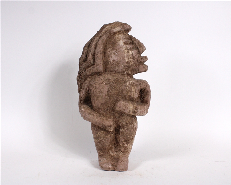 Replica of Mesoamerican Deity in Profile