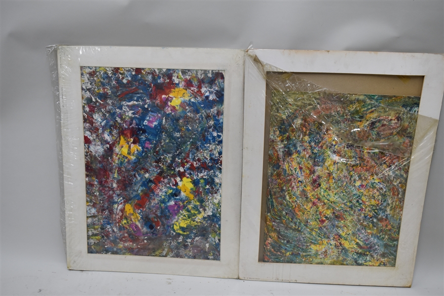 Two S. Margaret Knapp Oils on Artist Board