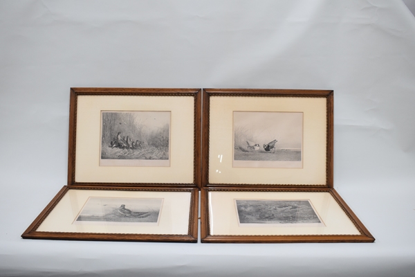 Four Assorted Eugen Kruger Prints of Fowl
