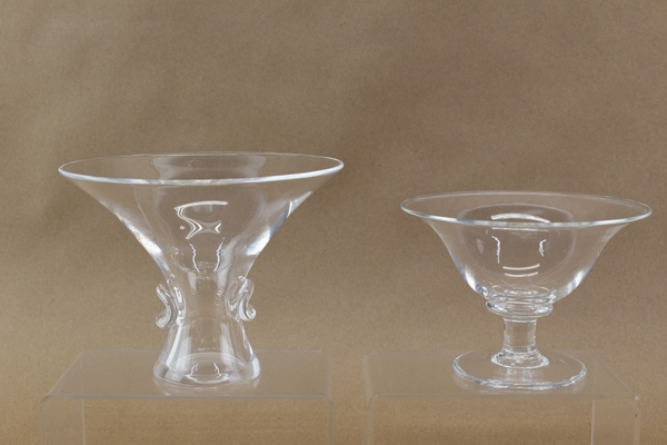 Vintage Steuben Crystal Flower Vase