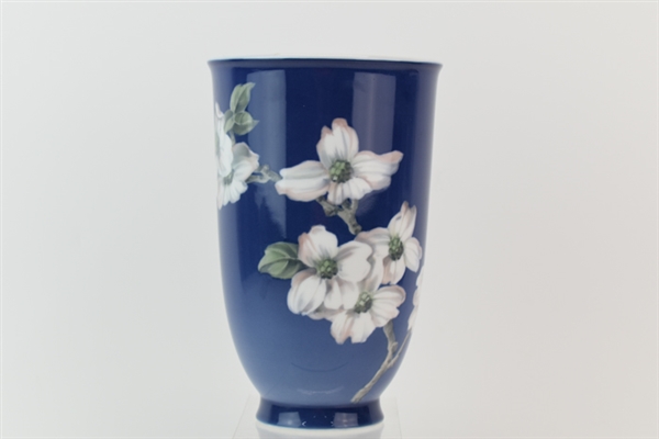 Royal Copenhagen Blue Floral Vase 