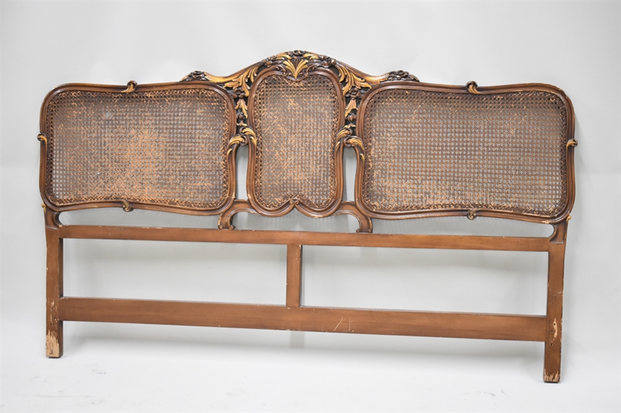Floral & Foliate Carved King Size Headboard