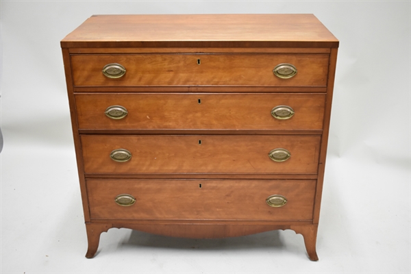 Antique Federal Cherrywood Chest of Drawers