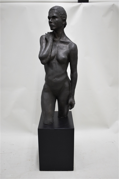 Large Female Nude Composition Sculpture