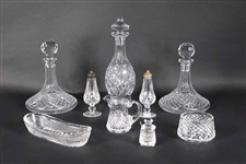Two Waterford Crystal Decanters