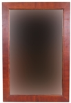 Ralph Lauren Mahogany Rectangular Mirror