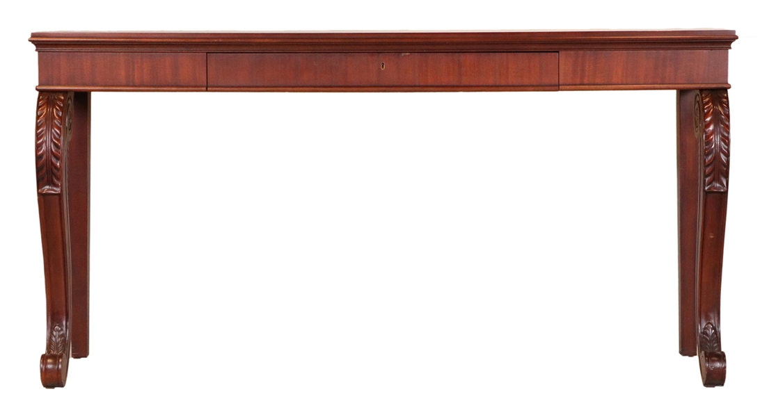 Ralph Lauren Regency Style Mahogany Console Table