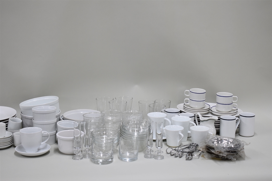 Large Group of Assorted Table and Dinner Wares