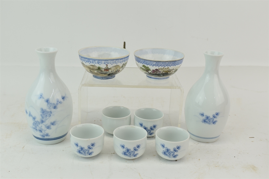 Chinese Rice Tea Bowl Items in Original Boxes
