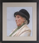 Dame Laura Knight, Pastel, Self-Portrait