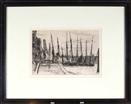James McNeill Whistler, Etching, Billingsgate