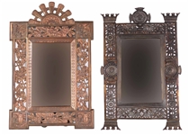 Bradley & Hubbard Copper-Plated Dressing Mirror