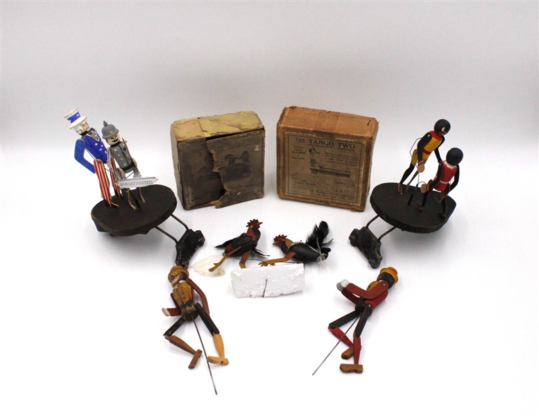 Group of Victrola Dancing Toys