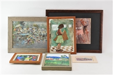 Group of Seven Assorted Artworks