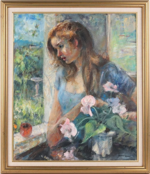 Cydney Grossman, Oil on Canvas, "Madge"