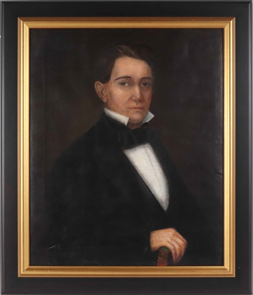 Oil on Canvas, Portrait of a Gentleman