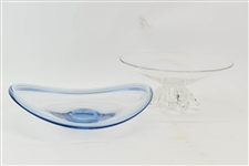 Modern Holmegaard Glass Center Bowl