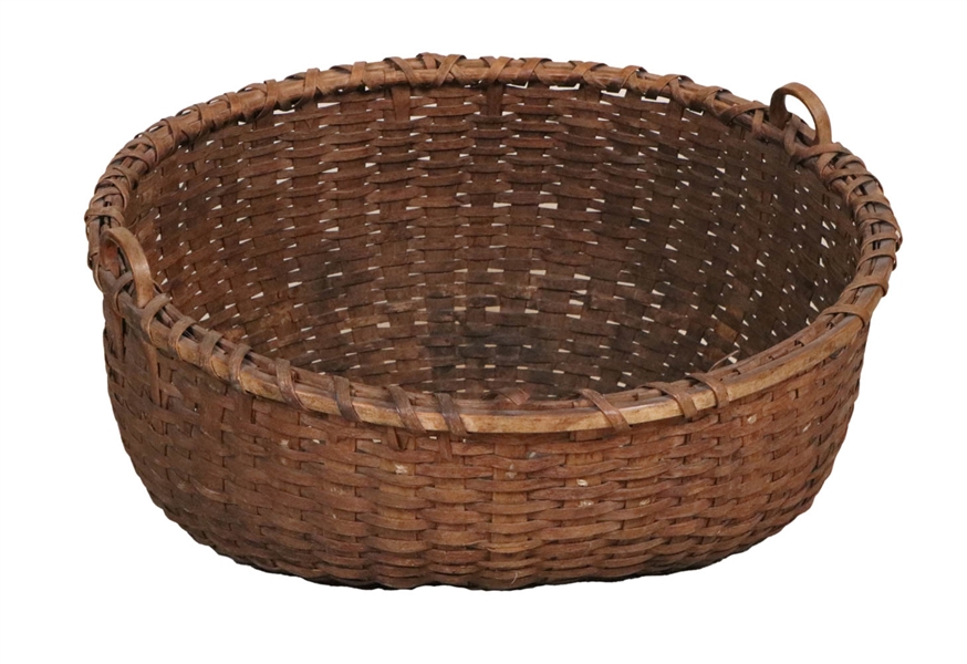 Monumental Woven Splint Basket